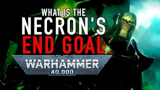 Necrons End Goal in Warhammer 40K #necrons #wh40klore #podcast #warhammerofficial