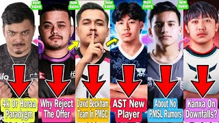 Why Cr7 Horaa Reject The Offer?😱| Nepali Player In PMGC Final | No PMSL? | AST New Player | 4k & Cr7