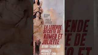 Paula Robles presenta La légende secrète de Roméo et Juliette, la obra por Redha Beintifour.