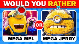 Would You Rather...? DESPICABLE ME 4 EDITION 🎬🍿🤔 Minion Movie Quiz