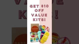 Get $10 off any GladRags Value Kit with code EARTHMONTH 🍃🌎🍃 #periods #shorts #tiktok #clothpads