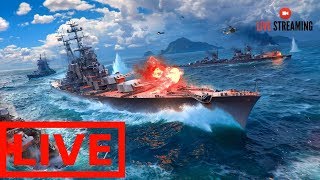 [World of Warships Livestream 6] - Test new Moska Legend mod