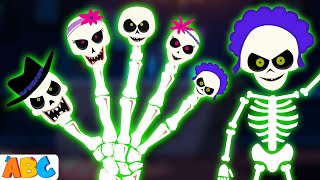 Skeleton Finger Family Song + More Spooky Dance Songs for kids only on @AllBabiesChannel