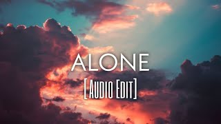 Alone ‐ Alan Walker [Audio Edit] @Alanwalkermusic #audioedit