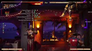 Combo guide for Kung Lao