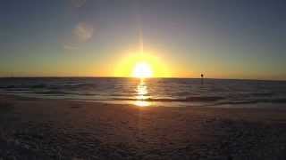 Sunset Time Lapse at Clearwater Beach, Florida- Sony HDRAS20