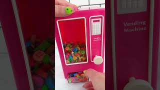 Cute Mini Eraser Vending Machine Satisfying Video ASMR! 😃 #shorts #mini