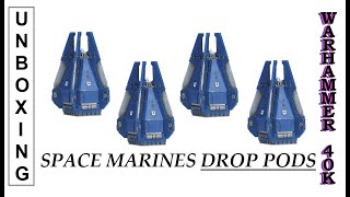 Unboxing-Space Marine Drop Pod