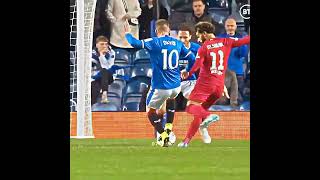 Salah goal vs Rangers 💫