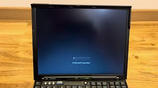 Lenovo ThinkPad X61 Quick Test - Windows Vista Bootup