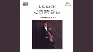 Cello Suite No. 2 in D Minor, BWV 1008: II. Allemande