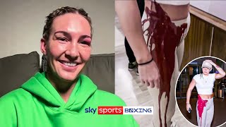 "I'd NEVER go that far!" ❌ | Mikaela Mayer reacts to Sandy Ryan paint-throwing drama