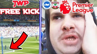 ANOTHER FREE KICK GOAL BY JAMES WARD PROWSE I BRIGHTON 2-2 SOUTHAMPTON VLOG