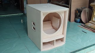 CARA MEMBUAT BOX SPEAKER SUBWOOFER 15 INCH