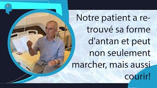 Notre patient a retrouvé sa forme d'antan et peut non seulement marcher, mais aussi courir! #shorts