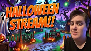 Spooky Scary FUN Halloween Stream!!!