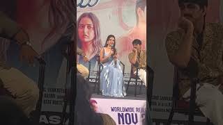 Heroine Ashika Ranganath | Miss You Trailer Launch | Siddharth | Vijaya Preetham