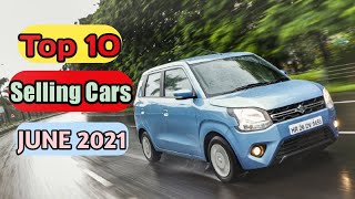 Top 10 Selling Cars In June 2021