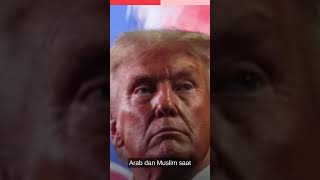 Sukses Trump Rayu Pemilih Arab dan Muslim Amerika #shorts