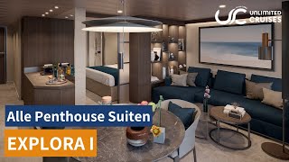 EXPLORA I - Alle Penthouse Suiten (Animierte Suiten-Tour)