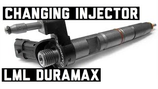 How to: Replacing fuel injector #3 2013 LML Duramax