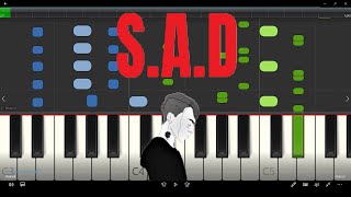 S.A.D - KHEA - Piano Tutorial - Clases de Piano - Piano Fácil - Sad Piano Tutorial - Sad Khea Piano