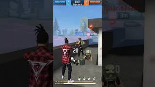 1 vs 4 challenge 🗿🥱# free fire # short