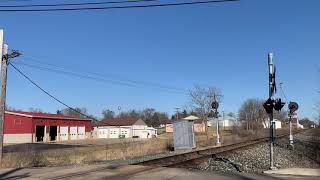 CSX D705 at Webberville, MI 3-20-21