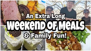 WEEKEND OF MEALS | Family Fun at the Circus! | WHAT'S FOR DINNER? | Easy and Delicious Dinner Ideas!