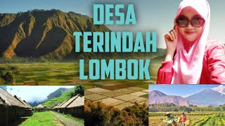 THE BEST VILLAGE IN LOMBOK || SEMBALUN LOMBOK || menjelajahi sembalun bumbung hingga ke sajang