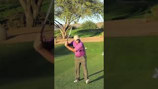 Is golf this easy? #golf #golfswing #golftips #pga #trickshots