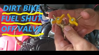 Dirt Bike Fuel Cut Off Switch Replace