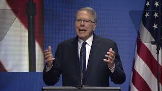 NRA EVP & CEO Wayne LaPierre at the 2023 NRA Annual Meeting of Members