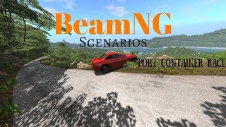 BeamNG Scenarios: Port Container Race (1:35.97)