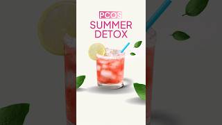 PCOS Summer Detox Drinks #shorts #pcos #detoxjuice