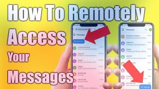 How To Read Text Messages Remotely On Your Other Phone ||