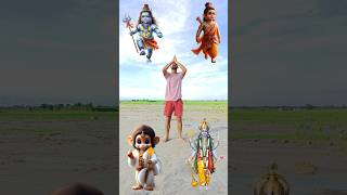 Spinning biscuits to shankar bhagwan, ganesh ji, ram ji, bajrang bali# relegius#bhakti#Shorts