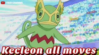 kecleon all attacks & moves (Pokemon)@TSCRChannel