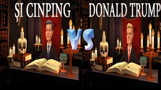 Animation Donald Trump VS Si Cinping