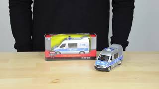 26085 - German Police van with light and sound scale 1:32