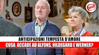 Tempesta d’Amore Anticipazioni, puntate tedesche: cosa sta succedendo ad Alfons, Hildegard e Werner?