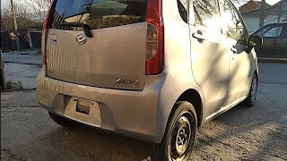 Daihatsu Move Дайхатсу мове 2014г восстановление заднего крыла, бампера и зазоры.