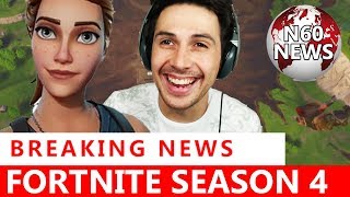 FORTNITE SEASON 4 REACTION | N60 NEWS Investigates!