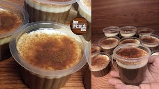 nggak nyangka bakal seenak ini| milo cheese silky puding | ide usaha kekinian | resep puding terenak