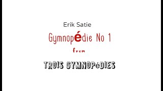 Erik Satie Gymnopédie No 1/Guitar accompaniment