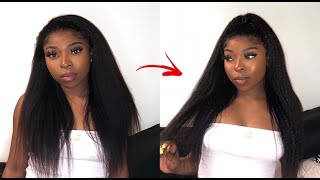 My REAL Hair Is Everything! 😍😍 | SIKE It’s A Kinky Straight Wig | Celie Hair | 4C Hair Dupe