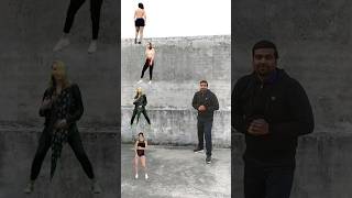 Beautiful Girls Dance to Dog, Cat, Monkey  Funny vfx Magic Video