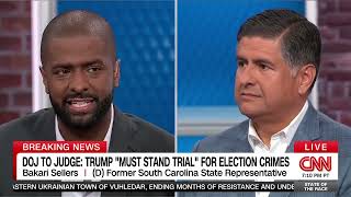 CNN anchor checks Republican who insists Trump is being treated differently