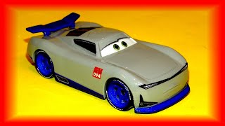 Pixar Cars Customs with Custom Jay the Trainer Car in Primer Gray