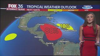 Tropics watch: Disturbance in Carribbean likely to become depression